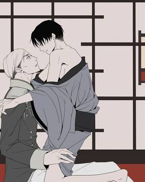 Erwin X Levi Attack On Titan Gay Porn - Attack on Titan (Shingeki no Kyojin) - Erwin Smith x Levi Ackerman - Eruri