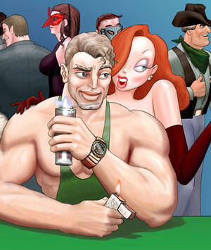 jessica rabbit shemale fucking a girl - Shemale Cartoons | Toons Dick Girls Porn - Part 3