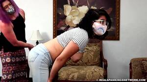 bare breasted caning - free porn video 11 smoking femdom femdom porn | Bare Breasted Punishment:  Mona | spanking f/f - XFantazy.com