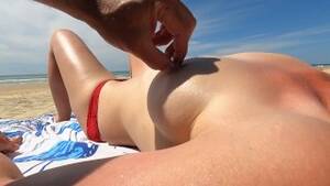 nice nipple nude beach - AT THE BEACH a Man Puts Cream on my Breasts Plays with my Nipple and wants  to Fuck me later - Pornhub.com