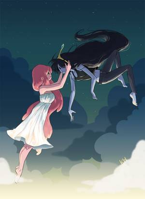 Hig Lesbian Anime Porn Princess Bubblegum - Bubbline Marceline and bubblegum Yuri