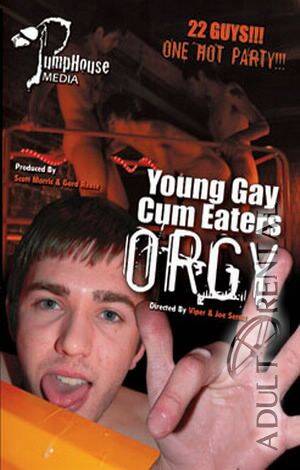 adult cum orgy - Young Gay Cum Eaters Orgy | Adult Rental