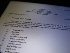 Banned Porn Sites - India porn India government had banned access to 857 adult pornography  websites by order no. 813-7/25/2011-DS (Vol.-V), the Department of  Electronics and ...