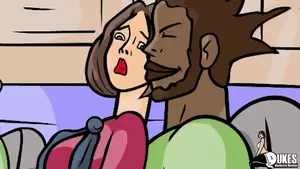black thug cartoon porn - Black cartoon thugs pussy drills a big ass white bitch - Sunporno