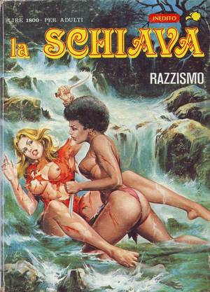 Cartoon 1800 Slave Porn - La Schiava (Slave Woman) // pulp comics adult erotic cover art