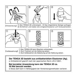 3d Baby Sex Cartoon - Amazon.com: Tenga 3d Sleeve - Zen for Male Masturbation: Health & Personal  Care