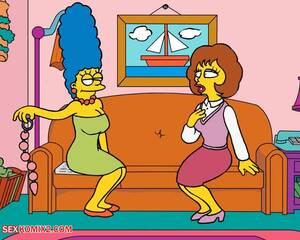 lesbian simpsons sex toons - âœ…ï¸ Porn comic The Simpsons Sets. Flanders Invasion 2. Akabur. Sex comic  busty MILFs decided | Porn comics in English for adults only | sexkomix2.com