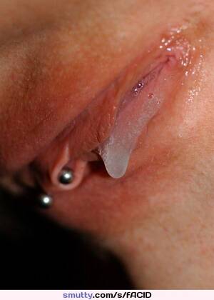 cumshot pierced pussy - creampie #pussy #hardcore #pierced #cum | smutty.com