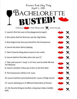 dirty party games - Bride Trivia- Dirty Little Secrets- Bachelorette Party Game-Wedding Shower  | Bachelorette party games, Trivia games and Party games