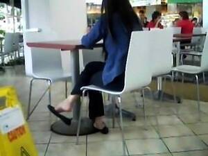 asian shoe dangle - Candid Asian Feet Shoeplay Dangling Flats - hotntubes.com