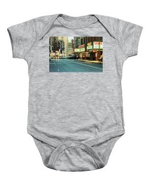 Baby Porn Art - 1980s Combat Zone Adult Entertainment Baby Onesie