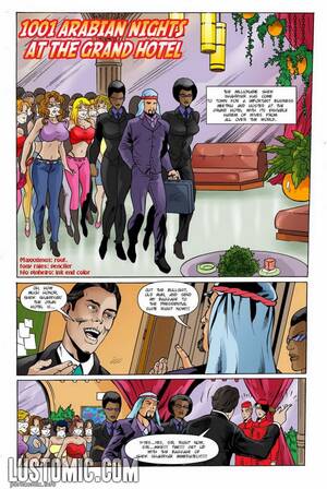 Arab Harem Porn Comics - 1001 Arabian Nights At The Grand Hotel - Porn Cartoon Comics