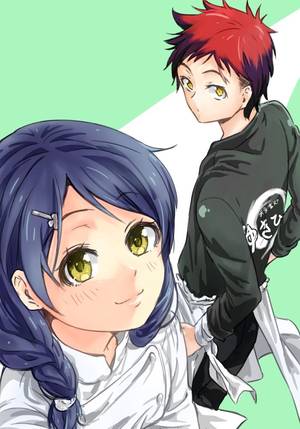 Food Wars Mayumi Kurase Porn - Food Wars!: Shokugeki no Souma | TSUKUDA Yuuto and SAEKI Shun with MORISAKI  Yuki