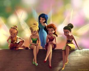 Disney Fairies Bugs - I think the Tinkerbell movies are so cute and good!! :D