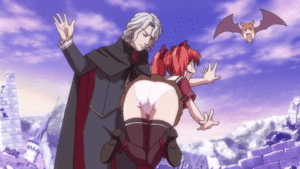 cartoon girl spanked in panties - Spanking in anime - Spanking Art