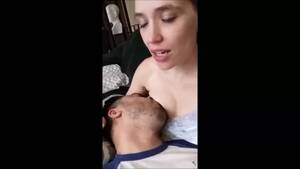 Breastfeeding Adult Porn Rough - MILF Gets Double Orgasm from Breastfeeding her Husband! watch online
