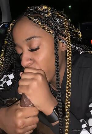 Black Porn Star Giving Head - National Blowjob Day, Ebony Giving Head In A Car