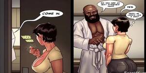 Adult Comics Cartoon Porn - Adult comic shows a busty brunette getting hammered with a BBC - CartoonPorn .com