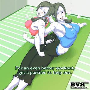 Hentai Fitness Porn - Wii Fit Trainer's New Workout