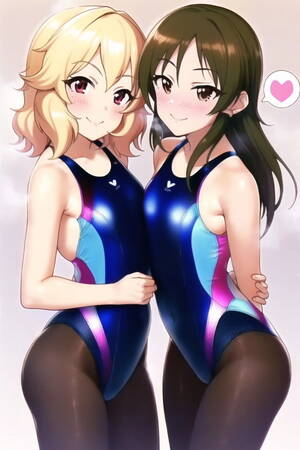 Anime Speedo Swimsuit Porn - It's an erotic image of a competitive swimsuit! - 12/20 - Hentai Image
