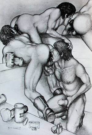 gangbang sex drawings - Drawing Porn of Sexual Orgies (81 photos) - Ð¿Ð¾Ñ€Ð½Ð¾