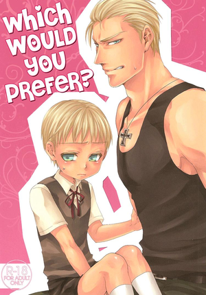 hetalia yaoi hentai - Gay Sex Dochi Ga Suki Na No? | Which Would You Prefer?- Axis Powers Hetalia  Hentai Old And Young - Asmhentai.net