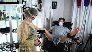 black glove handjob nurse - Odette Femdom Handjob Nurse - Latex Gloves