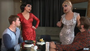 Bianca Del Rio Porn - Colby Keller Sucks Bianca Del Rio's Cock In Men.com's Most Batshit Insane  Gay Porn Scene Yet | STR8UPGAYPORN