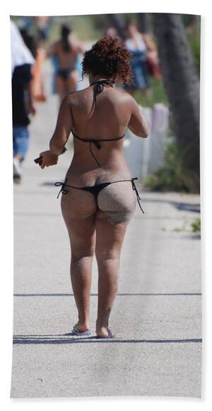 butt nude beach anal - L W Thong Beach Towel by Rob Hans - Fine Art America