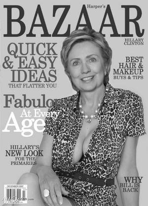 Hillary Clinton Blowjob - 081202-hillary_clinton_cleavage â€œ