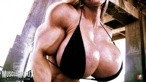 big tits muscle - Top 5 Muscle Girls Morphs [With Huge Tits]