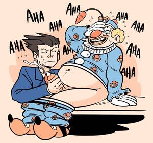 Fat Clown Porn - Rule 34 - 2boys annoyed blush bonerbob capcom cartoony clown clown makeup  clussy cum ejaculation fat fat fuck fat man gay gyakuten saiban handjob  male male only meme moe (gyakuten saiban) naruhodou