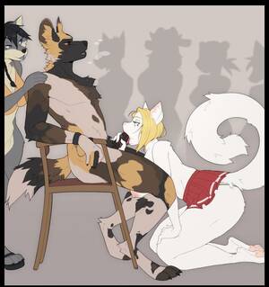 Furry Porn Oral - Reverse Oral Train comic porn | HD Porn Comics