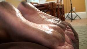 lesbian dirty foot - Foot fetish Licking the dirty feet of his beloved lesbian sex, LivinJoy -  PeekVids