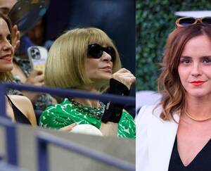 Emma Watson Porn Giant Cock - Emma Watson Grapples With the New York Heat as She Springs Up a Surprise  With Roger Federer's Close Friend to Witness Ben Shelton's Tight Battle  Against Frances Tiafoe - EssentiallySports