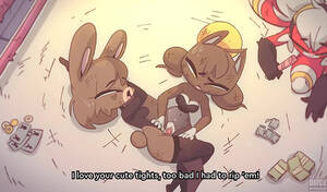 furry futanari cartoon porn - The final fuck battle of furry futanari creatures