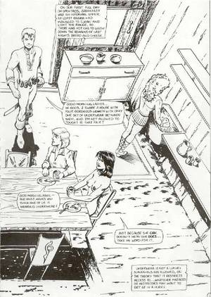 black and white lesbian porn cartoons - Cartoon porno. Fantasy story of a young - XXX Dessert - Picture ...