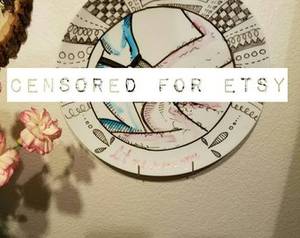 kink anal - Strap on Sex Plate/ Dildo Sex Plate/ Bendover Boyfriend Art/ Bend Over  Boyfriend