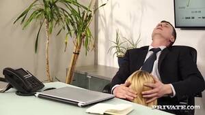 boss secretary hardcore - Skinny secretary relaxes her boss with hardcore sex - ZB Porn