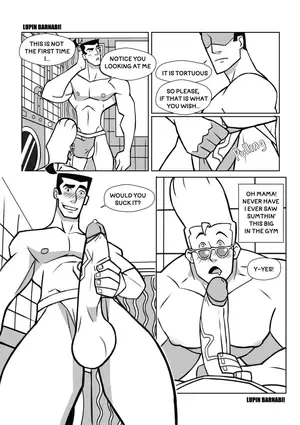 Johnny Bravo Hentai Lesbian Porn - Yaoi porn comics Johnny Bravo â€“ My Loudy Laundrette Â» Page 3