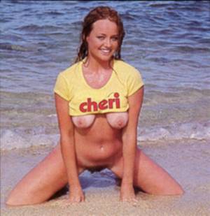 Crystal 80s Female Porn Stars - Crystal Holland bottomless and flashing tits. Great pose for 'cheri'  magazine. Brief 80's porn career before her weight ballooned.