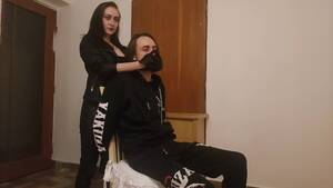 leather glove handsmother - Leather Gloves Handsmother - Tied To Chair - xxx Mobile Porno Videos &  Movies - iPornTV.Net