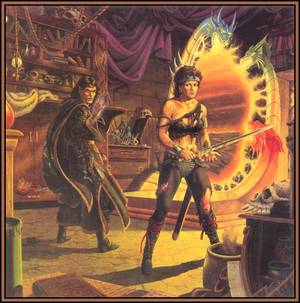 Dragonlance Porn - Lo que leo: Dragonlance - Larry Elmore / Jeff Easley