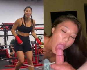 asian fight white - Asian Boxing Thot Fucked by White Guy - Porn - EroMe