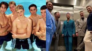 Gay Muscle Porn Justin Timberlake - 20 Steamy Pics Of NSYNC to Remind You of Those Teen Years