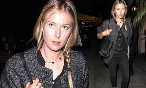 lucy liu upskirt maria sharapova - Maria Sharapova rocks skinny jeans and a sheer shirt at Snoop Dogg Vogue  Party | Daily Mail Online