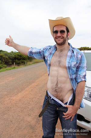 Josh Harris Porn - Muscle Hitch Hiker Josh Harris - Bentley Race