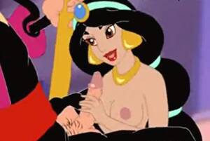 Disney Jasmine And Jafar Porn - Jasmine sat on Jafar's cock (Aladdin) - Hentai