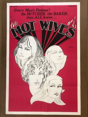 1970s Vintage Porn Art - Hot Wives Vintage Xxx Movie Poster Sixteen 1970s Adult Only - Etsy Norway