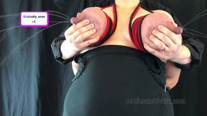 lactating bound boobs - Lactating MILF Cupcake Rope Harness on Giant Boobs Multiple Milk Sprays -  Pornhub.com
